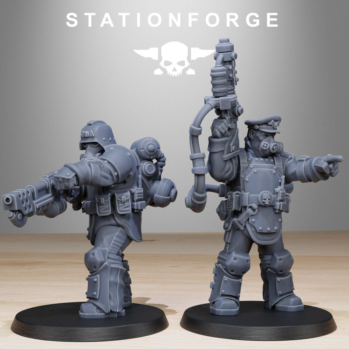 Grimguard Armored Squad Reborn – Astra Militarum Proxy