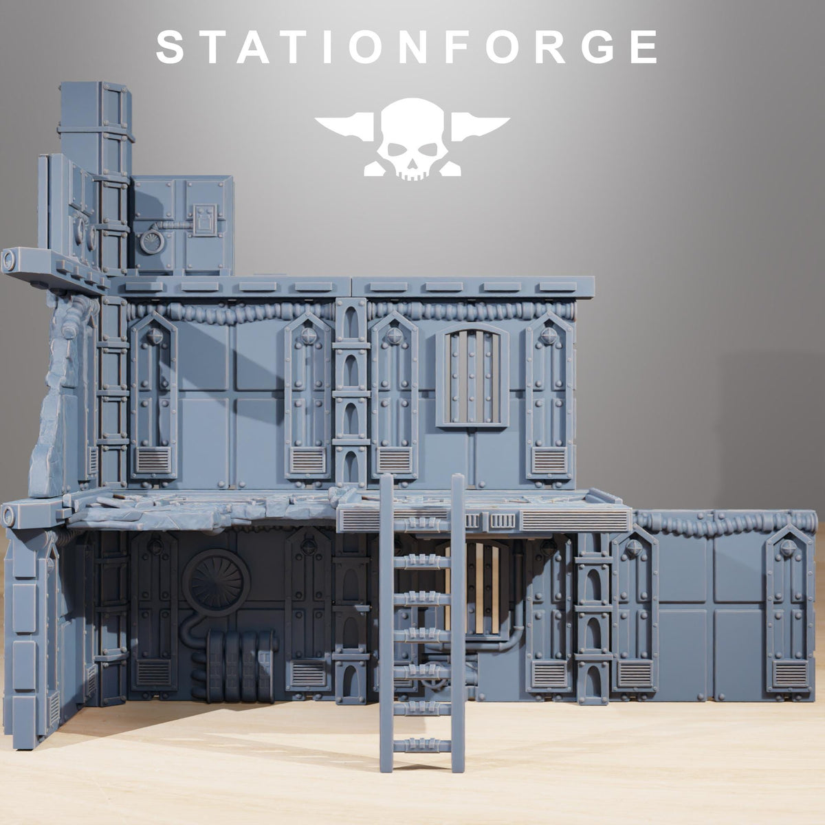 Scavenger Factory Terrain Kit – Adeptus Mechanicus Proxy