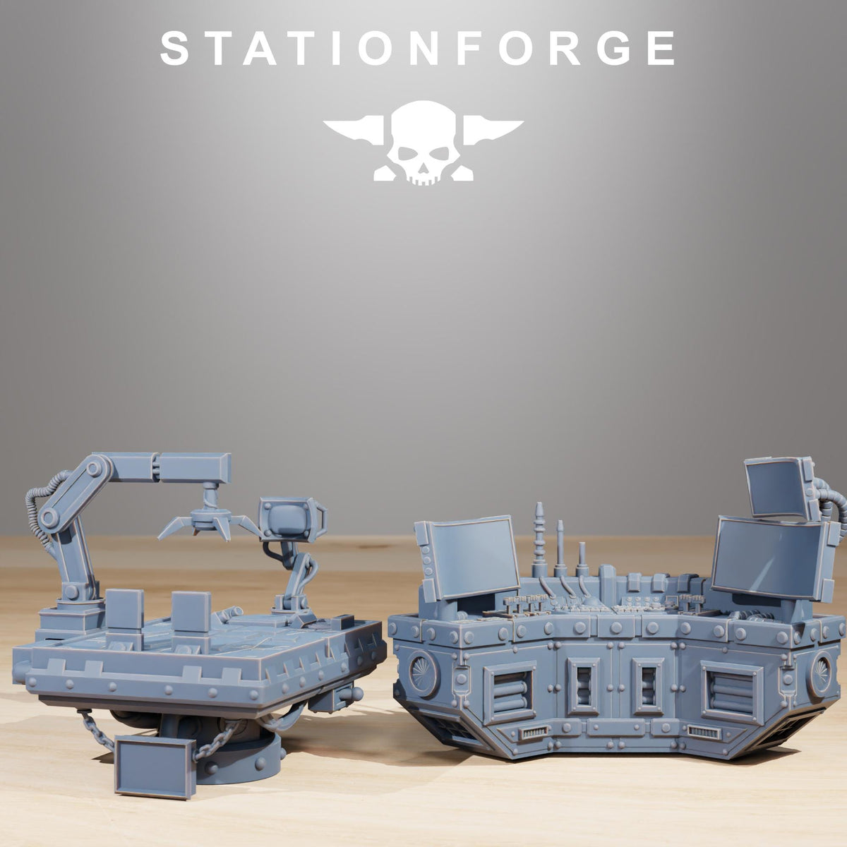 Scavenger Factory Terrain Kit – Adeptus Mechanicus Proxy
