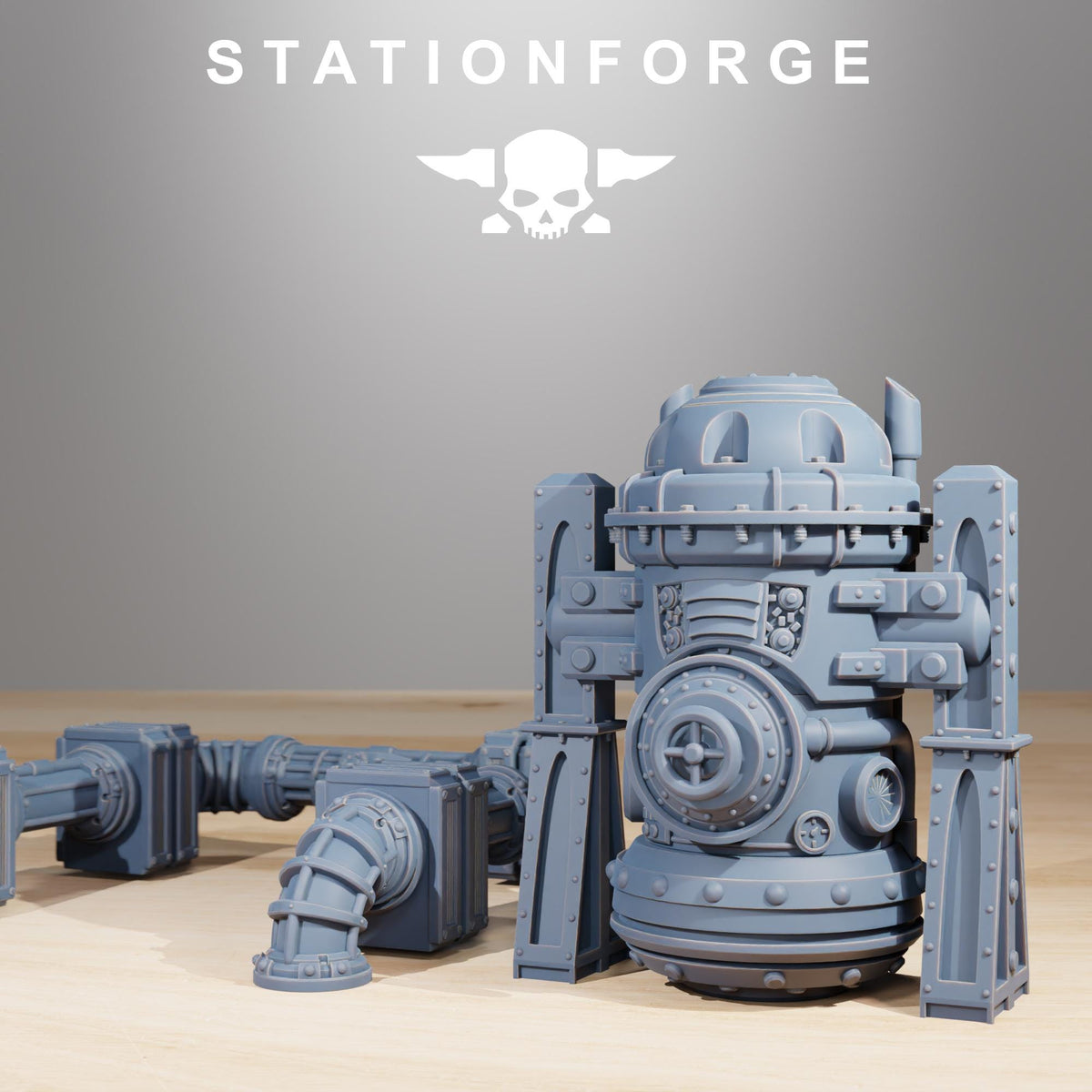Scavenger Factory Terrain Kit – Adeptus Mechanicus Proxy