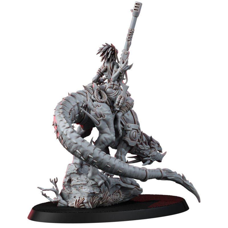 Greater Good Krooll Wild Rider – T'au Empire Proxy, Wargame Exclusive – 3D printed 16K resin miniature – photo 4 of 7