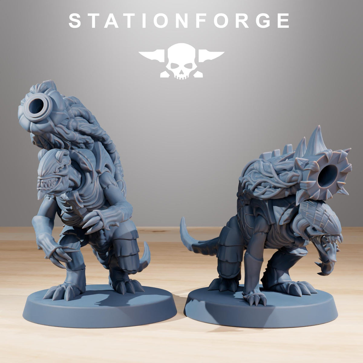 Xenarid Mortars – Warhammer 40k Compatible Miniature
