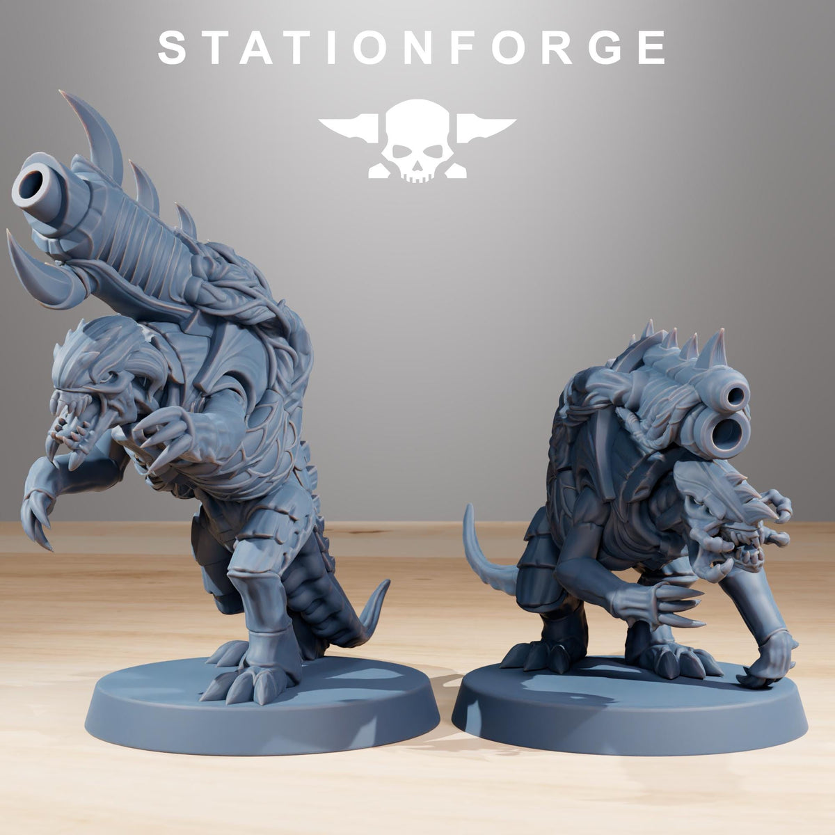 Xenarid Mortars – Warhammer 40k Compatible Miniature