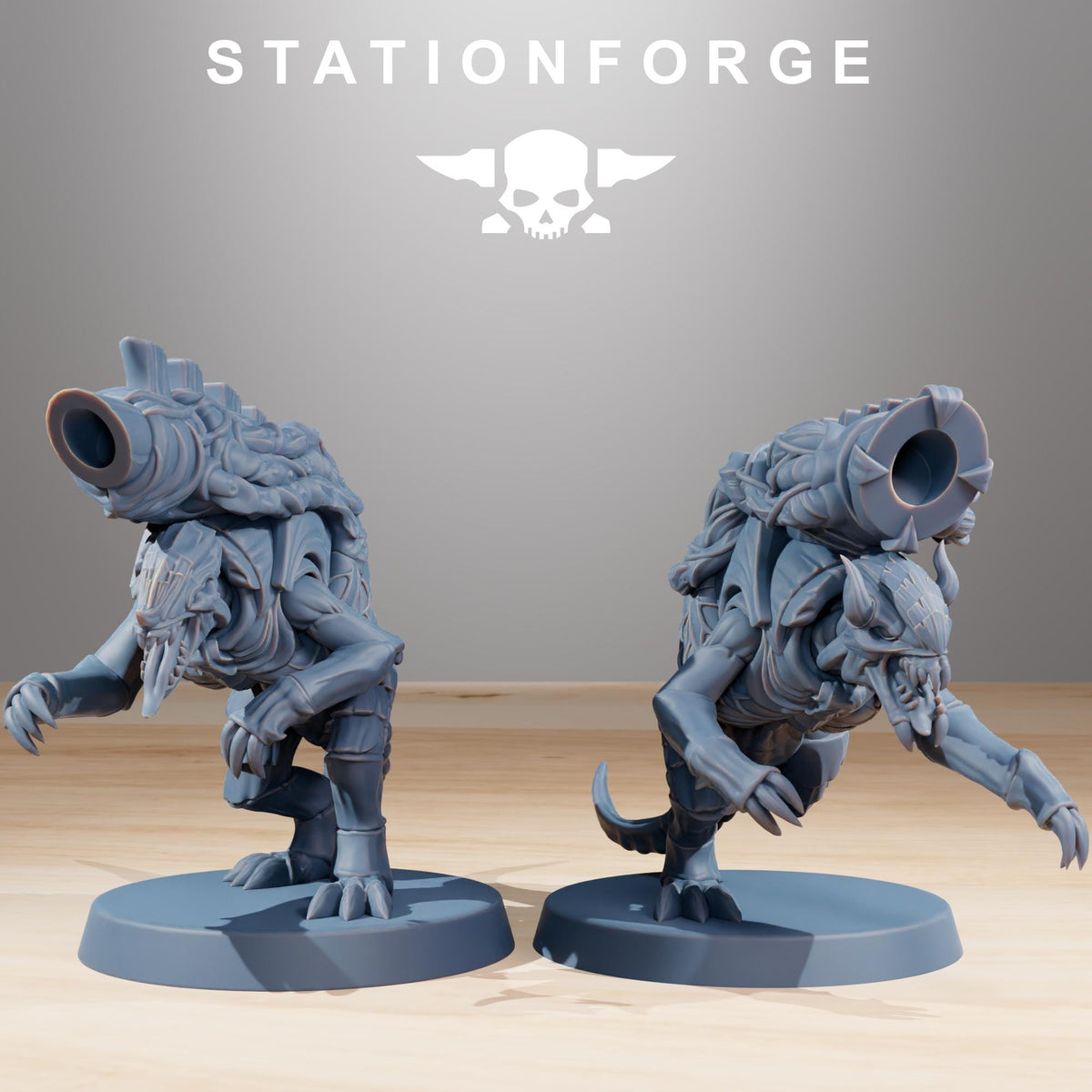 Xenarid Mortars – Warhammer 40k Compatible Miniature