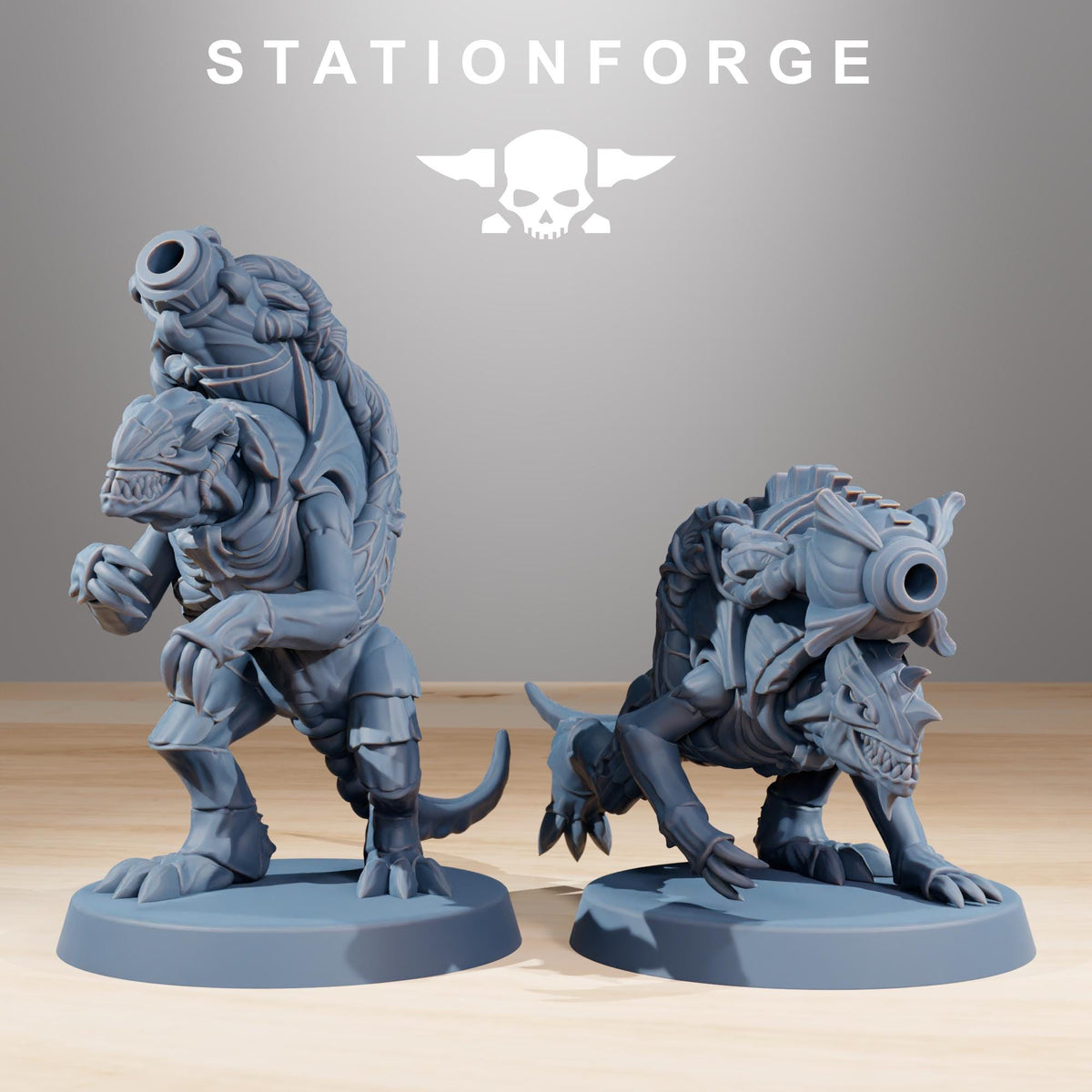 Xenarid Mortars – Warhammer 40k Compatible Miniature