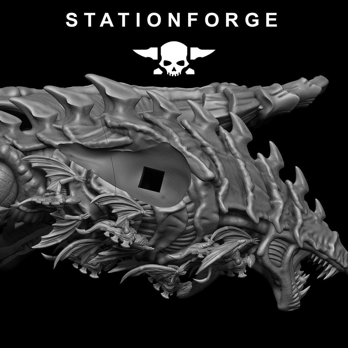 Xenarid Dragon – Warhammer 40k Compatible Miniature
