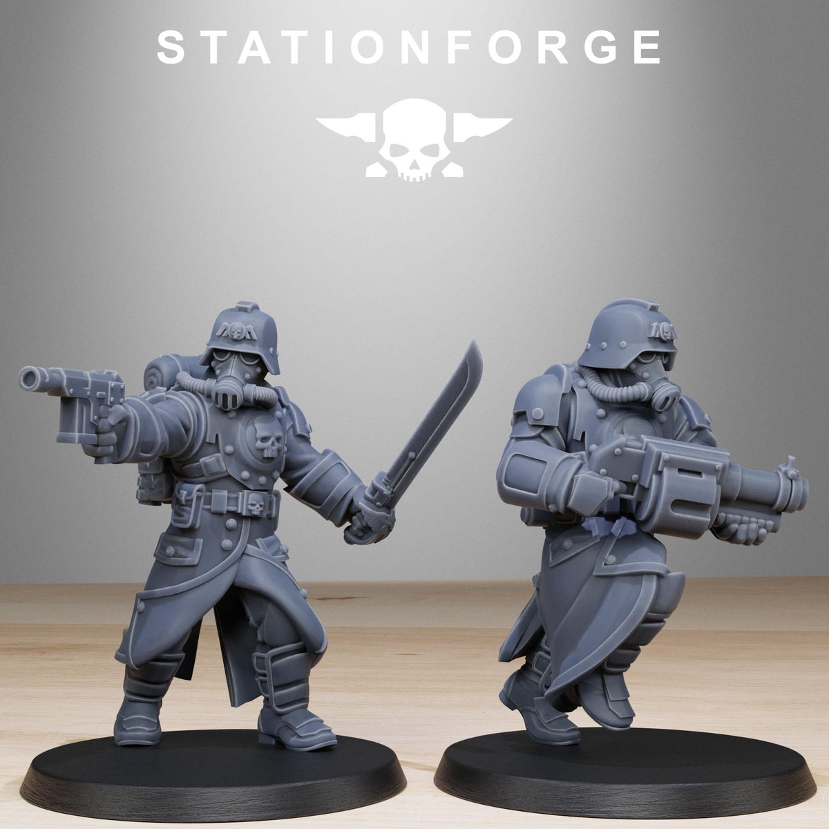 Grimguard Bombardiers – Astra Militarum Proxy
