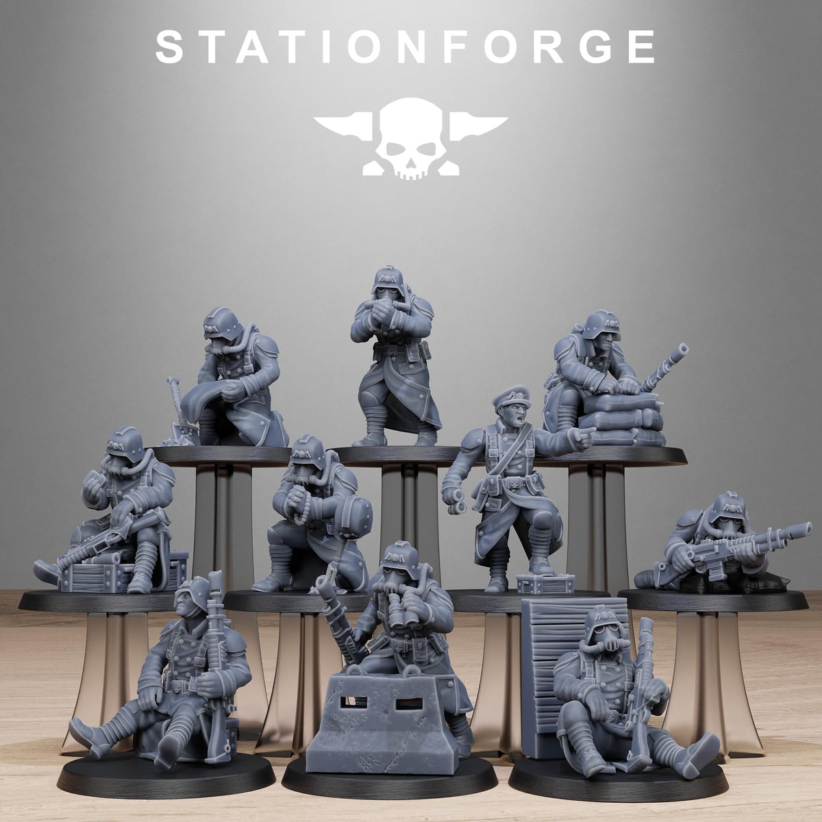 Grimguard Battlefront – Astra Militarum Proxy