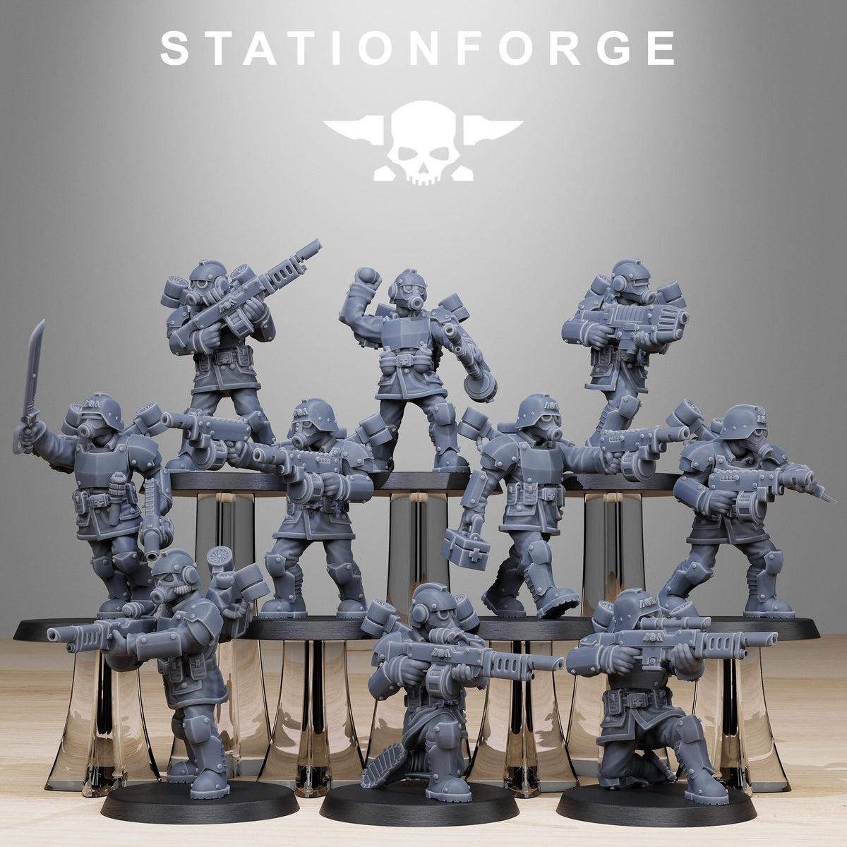 Grimguard Aero Troops – Astra Militarum Proxy