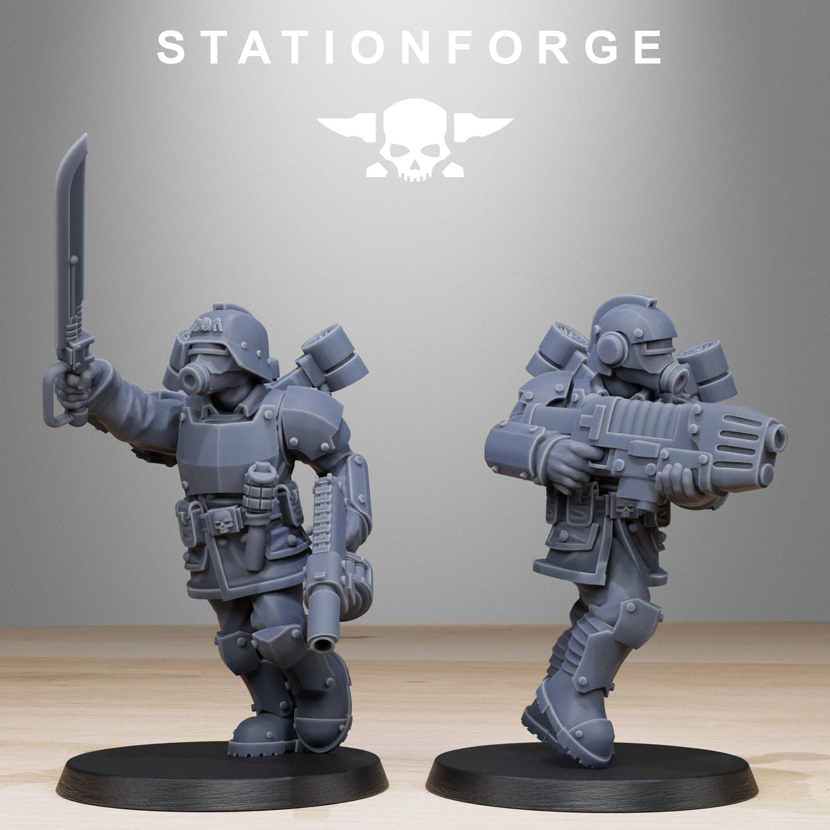 Grimguard Aero Troops – Astra Militarum Proxy