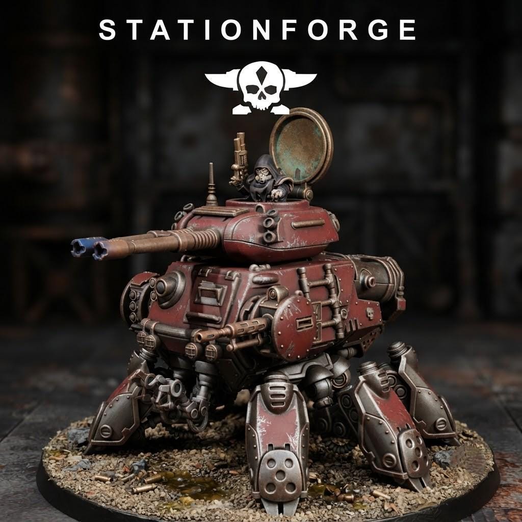 Scavenger Tank – Adeptus Mechanicus Proxy