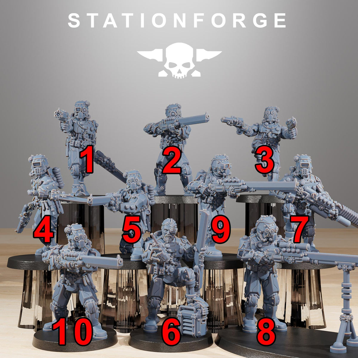 Scavenger Security Patrol – Adeptus Mechanicus Proxy