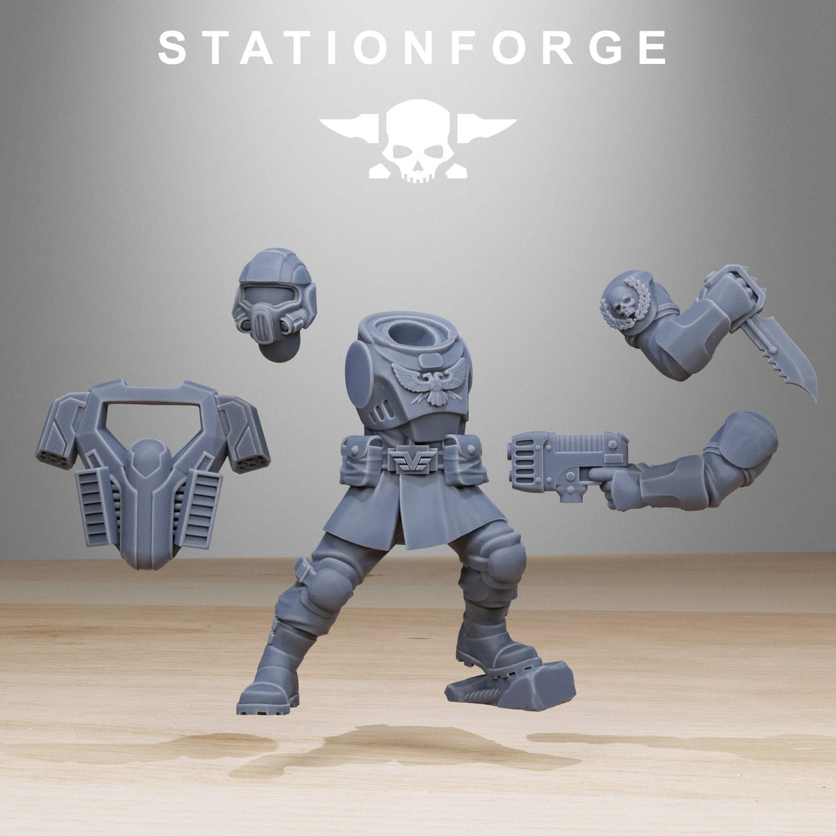 Vaskar Jump Squad – Warhammer 40k Compatible Miniature