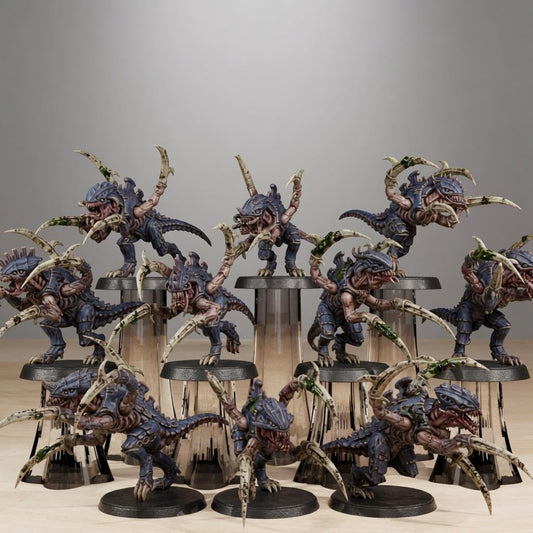 Xenarid Infantry Melee Unit – Warhammer 40k Compatible Miniature