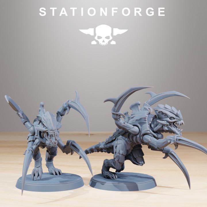 Xenarid Infantry Melee Unit – Warhammer 40k Compatible Miniature