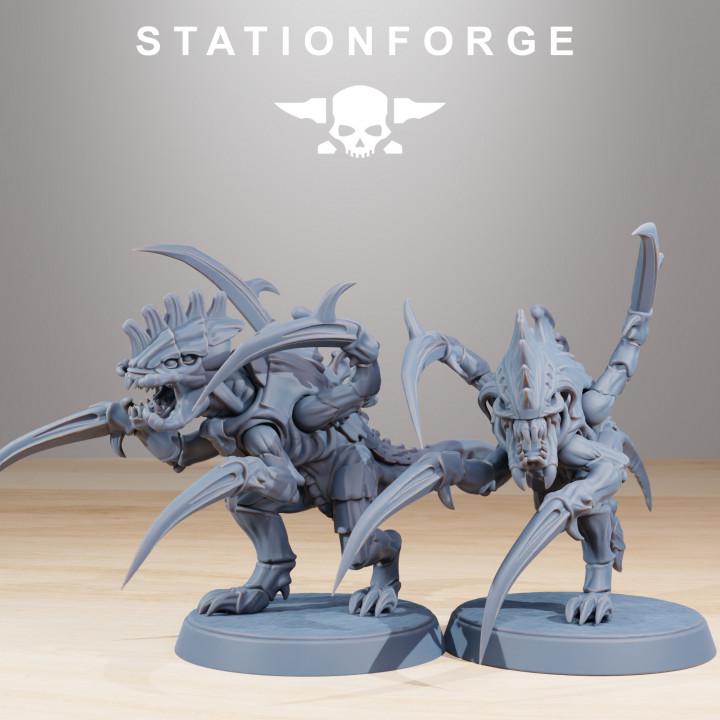 Xenarid Infantry Melee Unit – Warhammer 40k Compatible Miniature