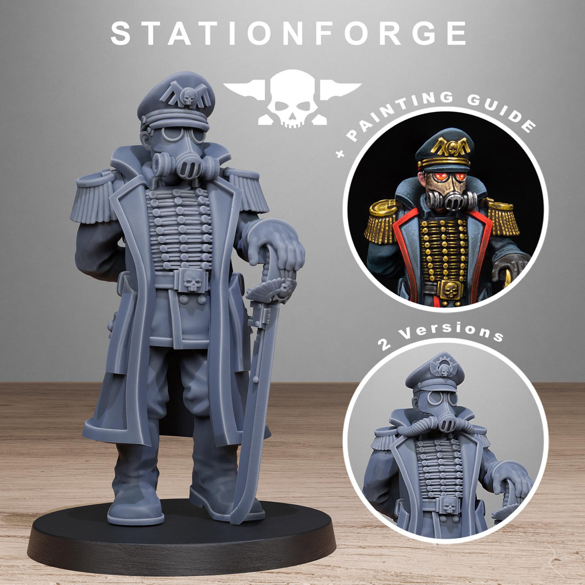 Officer – Astra Militarum Proxy