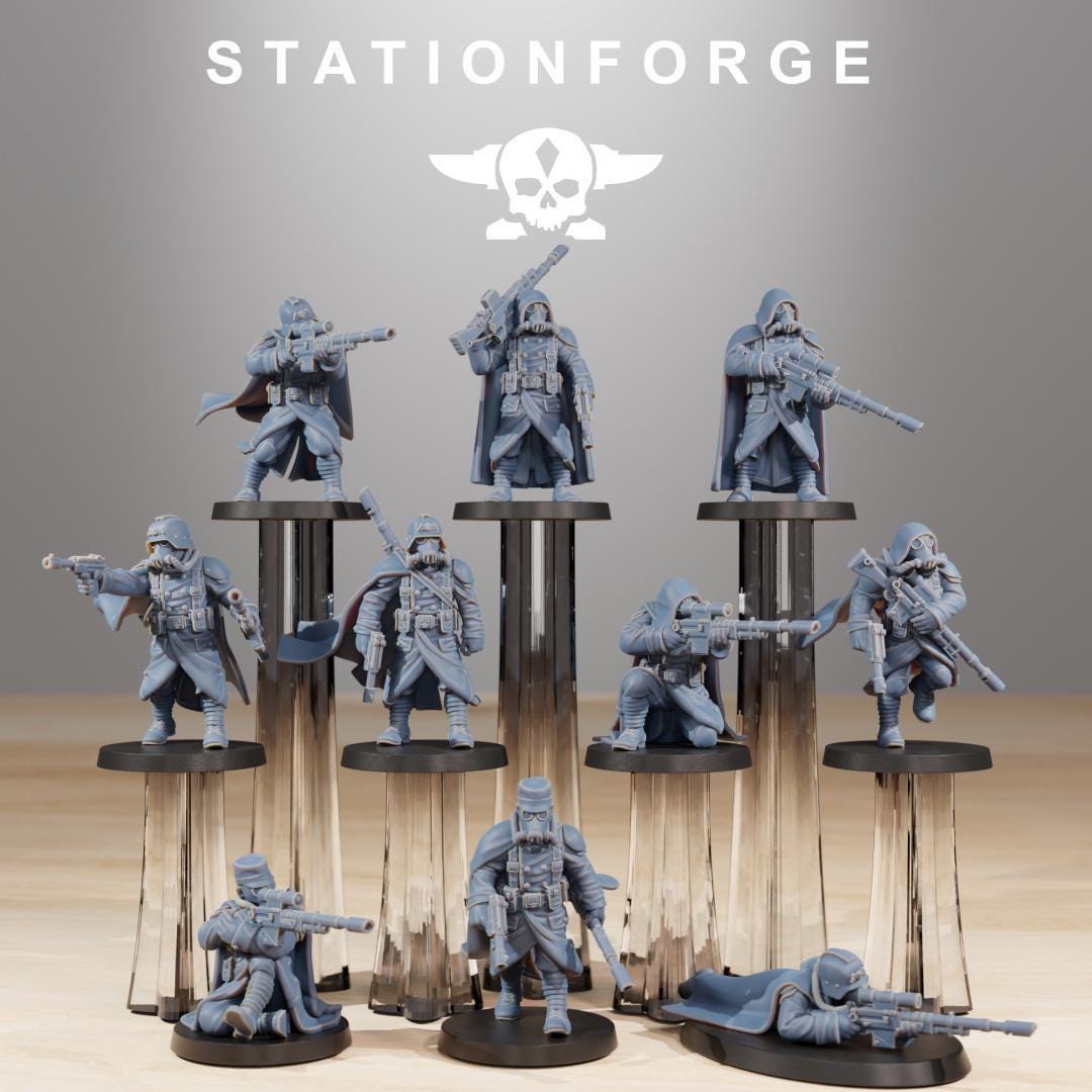 Grimguard Marksmen – Astra Militarum Proxy