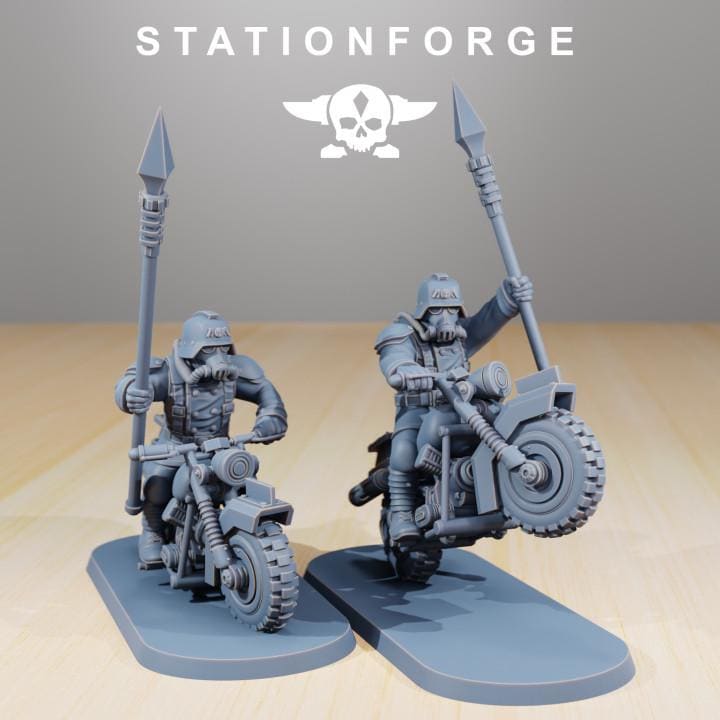 Grimguard Death Bikers – Astra Militarum Proxy