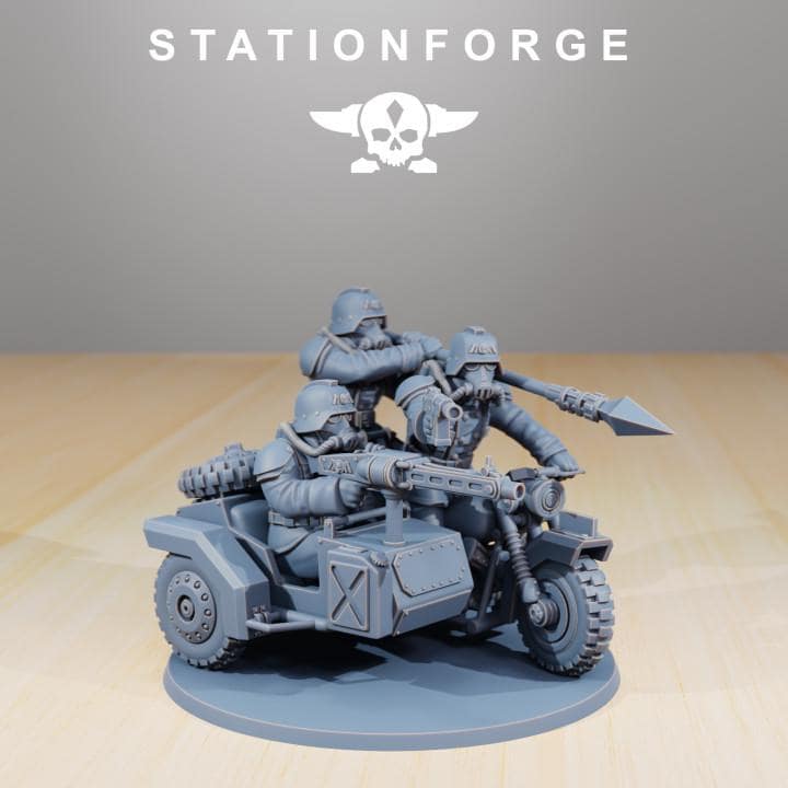 Grimguard Death Bikers – Astra Militarum Proxy