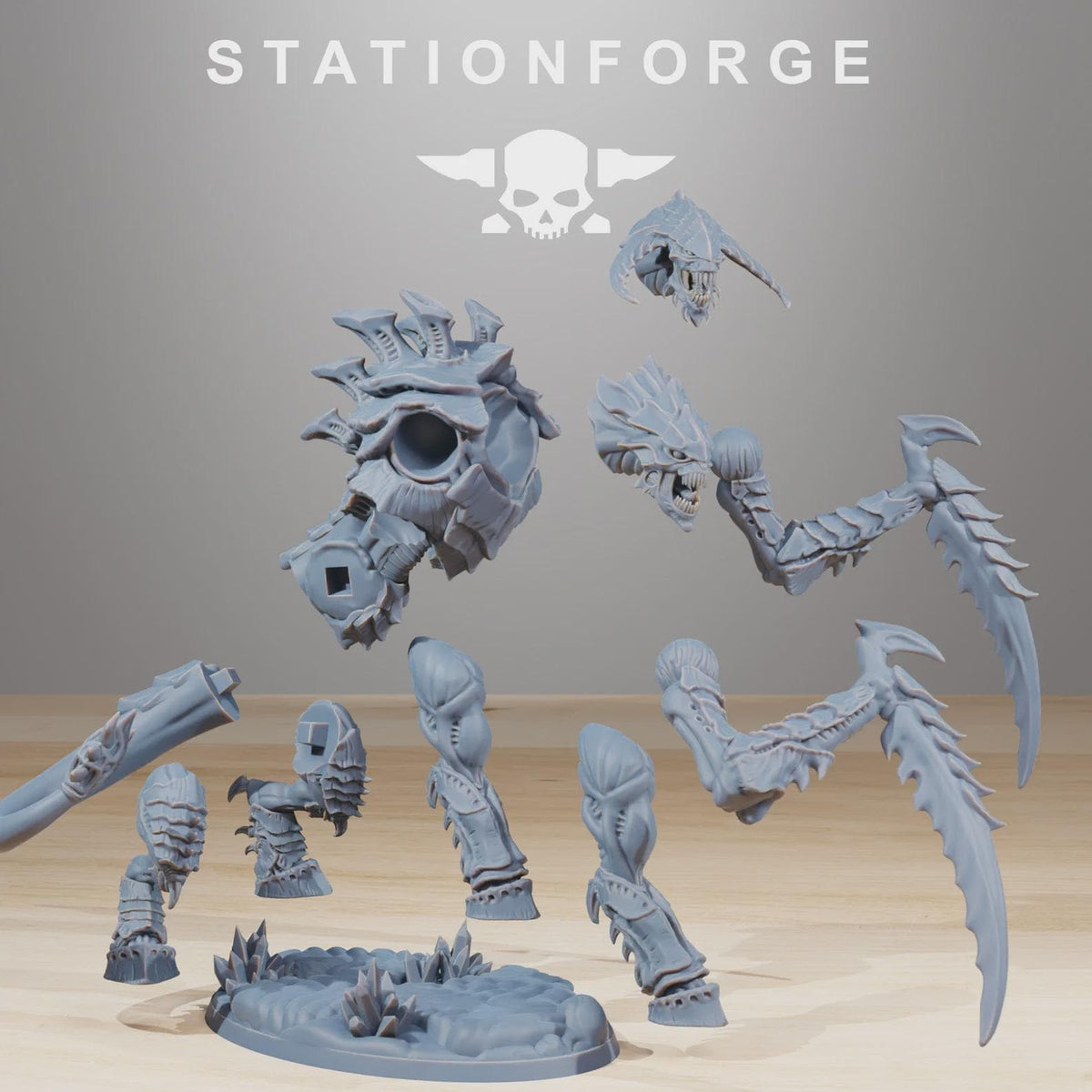Xenarid Necrothorn – Warhammer 40k Compatible Miniature