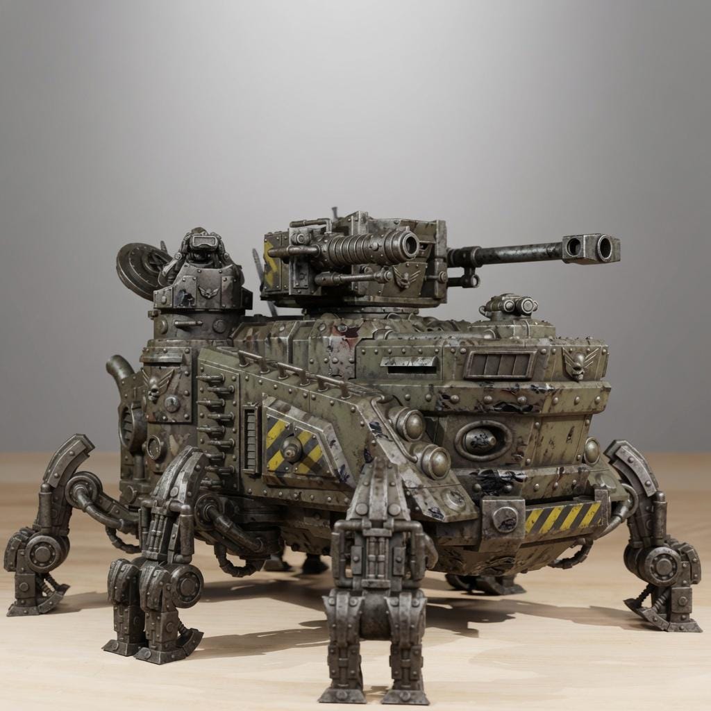 Scavenger Heavy Tank – Adeptus Mechanicus Proxy