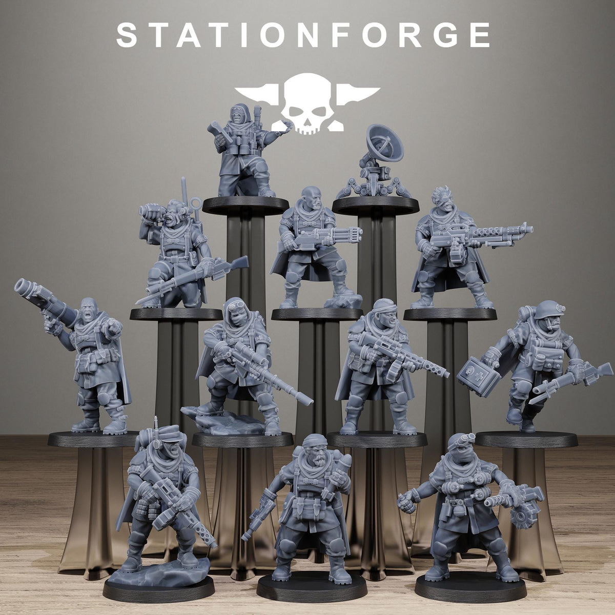 Freeguard Siege Infantry – Warhammer 40k Compatible Miniature