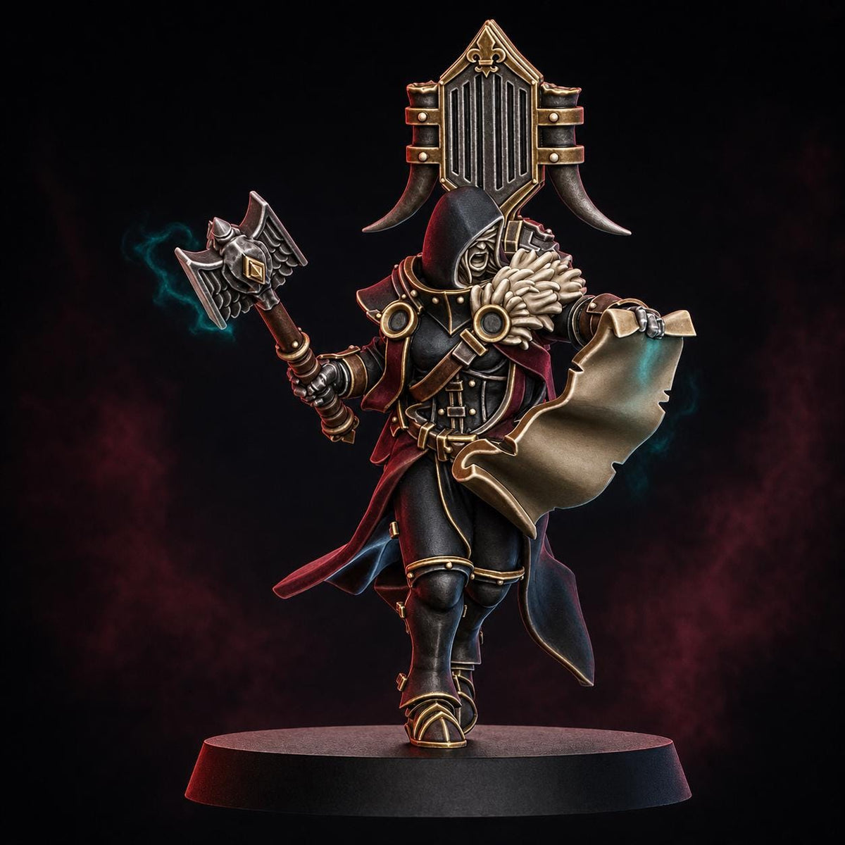 Stormpride Pride Caller – Space Wolves Proxy, DakkaDakka – 3D printed 16K resin miniature – main photo