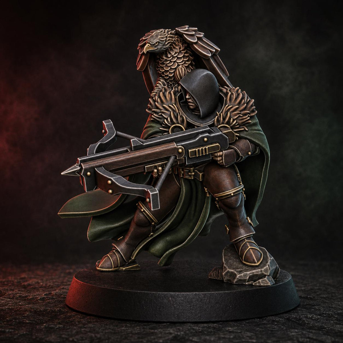 Blackhide Tribe Archer – Warhammer 40k Compatible Miniature, DakkaDakka – 3D printed 16K resin miniature – photo 2 of 7