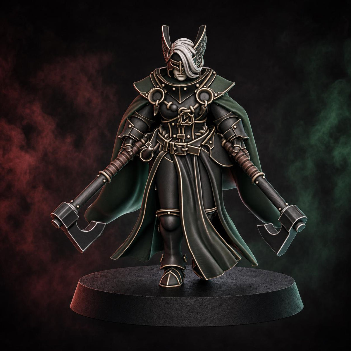 Blackhide Tribe Duelist – Warhammer 40k Compatible Miniature, DakkaDakka – 3D printed 16K resin miniature – main photo