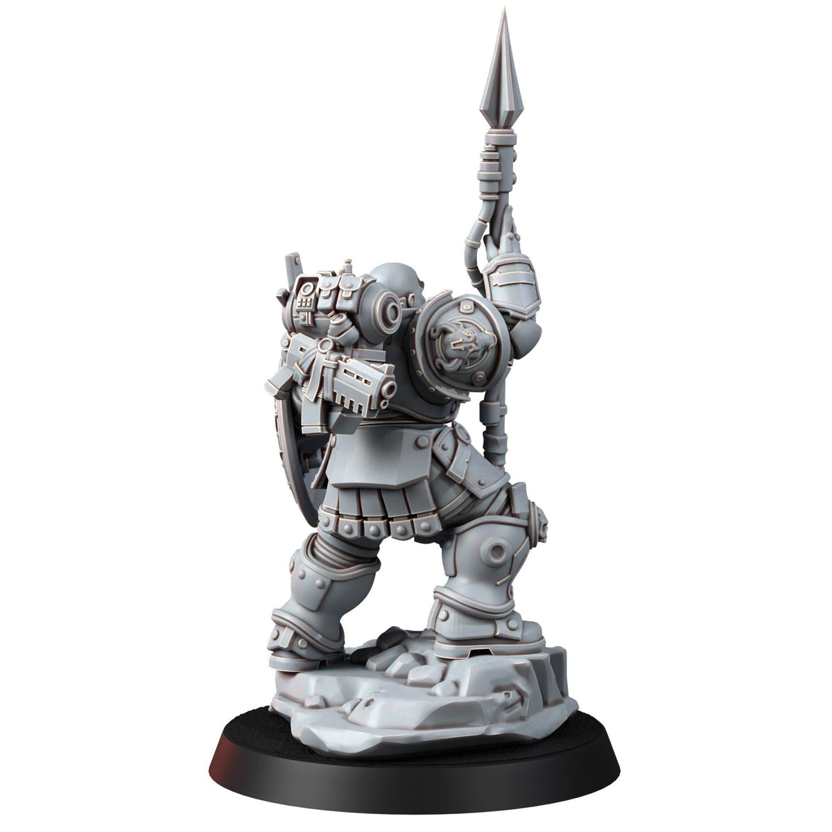 Imperial Polemarchos – Space Marines Proxy, Wargame Exclusive – 3D printed 16K resin miniature – photo 6 of 10