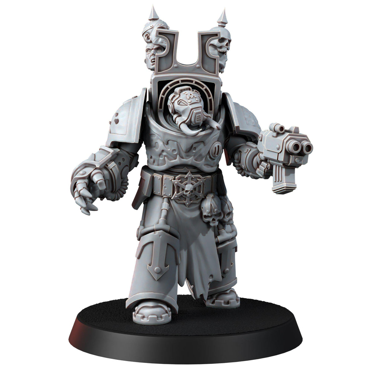 Red Butchers Heavy Guard Exo-Armour – Space Marines Proxy, Wargame Exclusive – 3D printed 16K resin miniature – photo 7 of 7