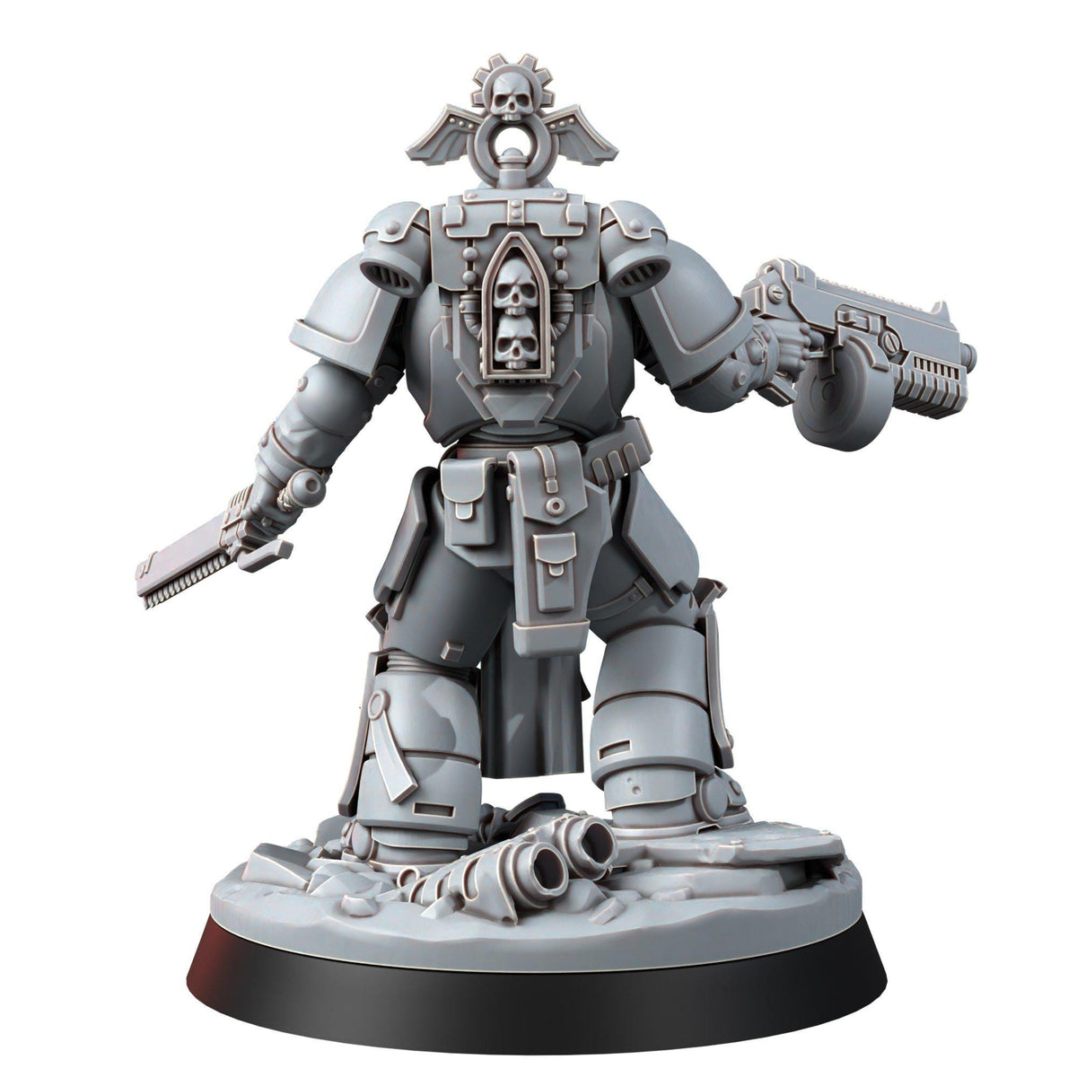 Imperial Nomad – Space Marines Proxy, Wargame Exclusive – 3D printed 16K resin miniature – photo 4 of 6