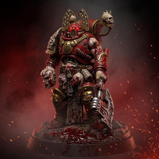 Red Butchers – Space Marines Proxy, Wargame Exclusive – 3D printed 16K resin miniature – main photo