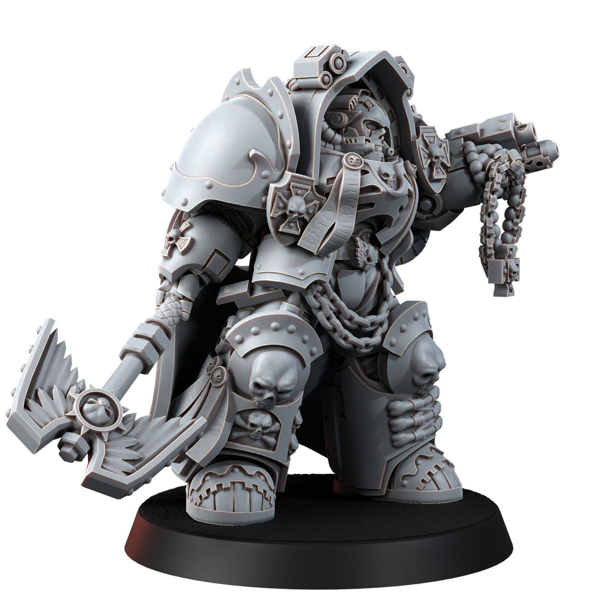 Imperial Exolothreftis Preacher – Space Marines Proxy, Wargame Exclusive – 3D printed 16K resin miniature – photo 3 of 5