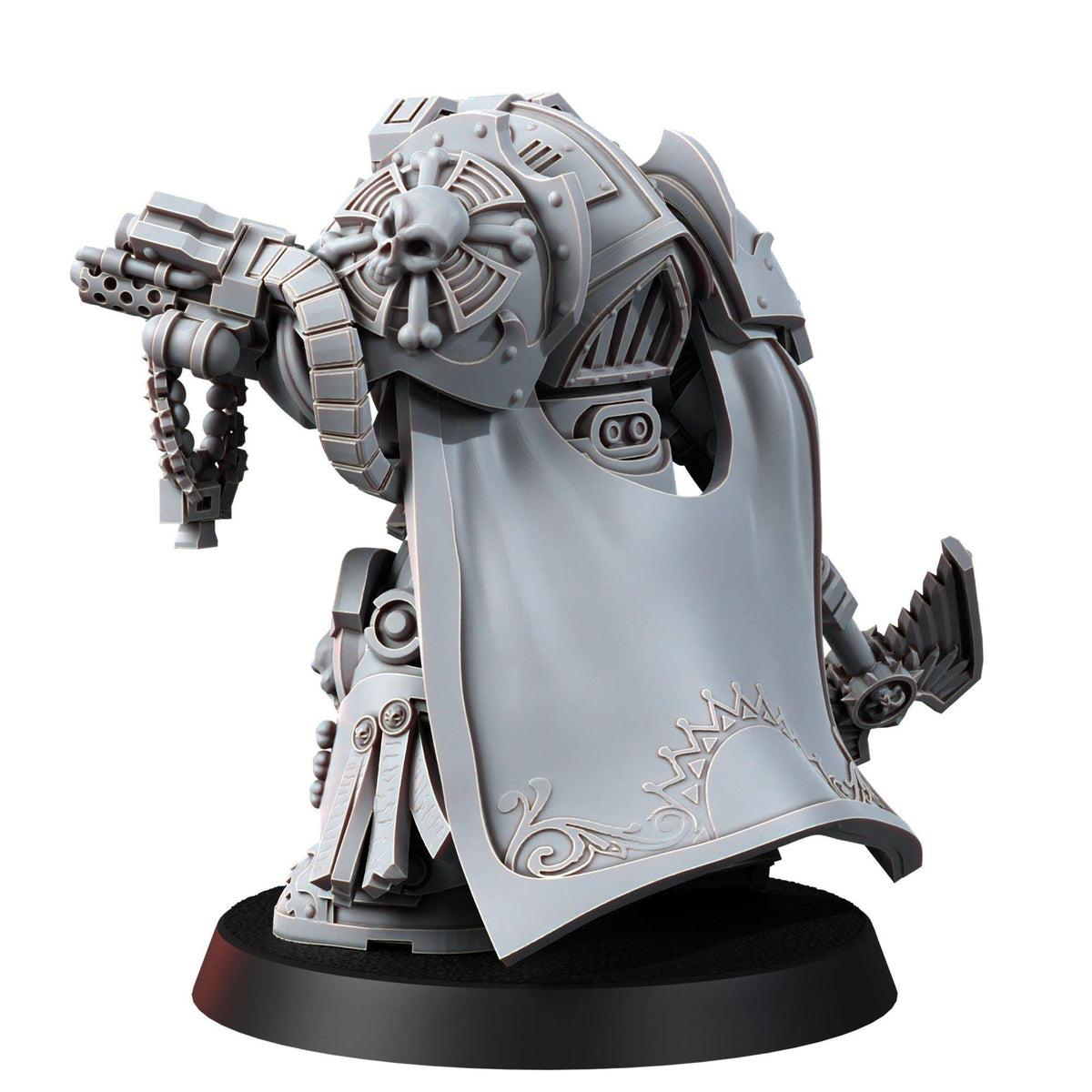 Imperial Exolothreftis Preacher – Space Marines Proxy, Wargame Exclusive – 3D printed 16K resin miniature – photo 5 of 5