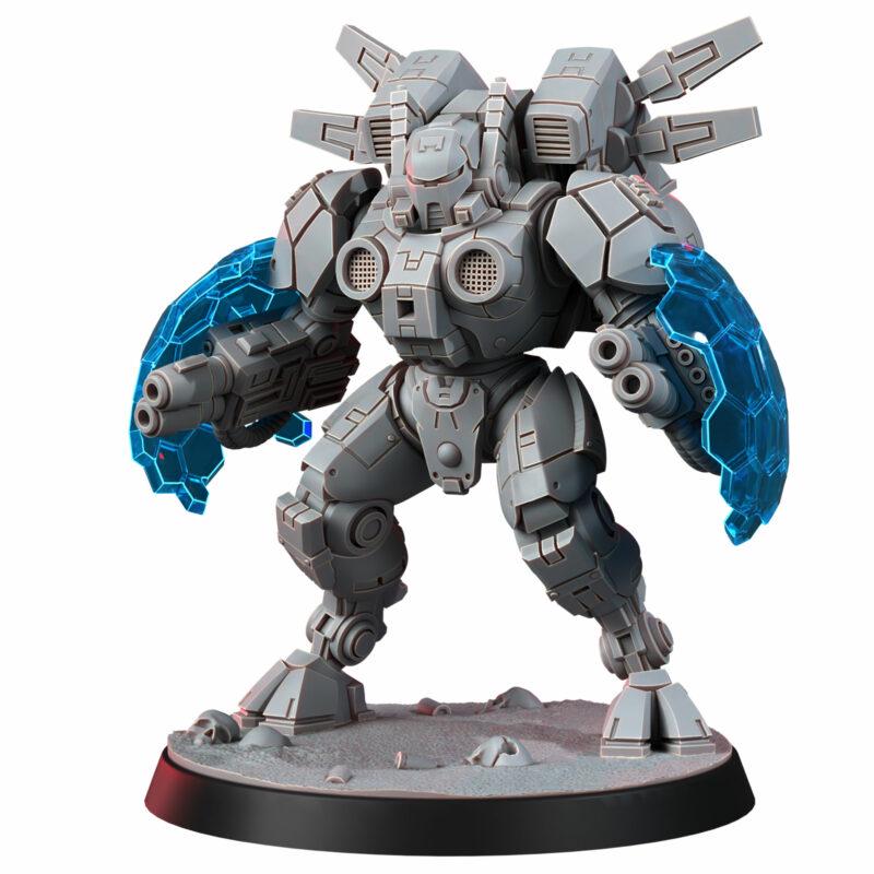 Horizon Battlesuit – T'au Empire Proxy, Wargame Exclusive – 3D printed 16K resin miniature – photo 2 of 8