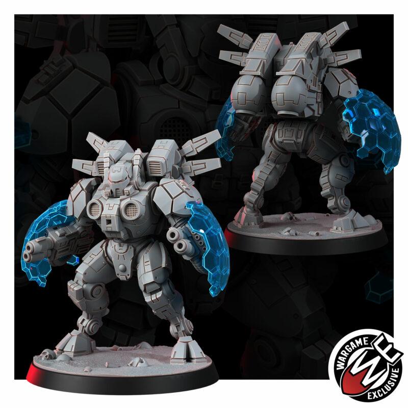 Horizon Battlesuit – T'au Empire Proxy, Wargame Exclusive – 3D printed 16K resin miniature – photo 5 of 8