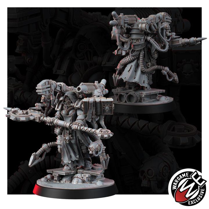 Mechanic Adept Dominator – Adeptus Mechanicus Proxy, Wargame Exclusive – 3D printed 16K resin miniature – photo 3 of 5