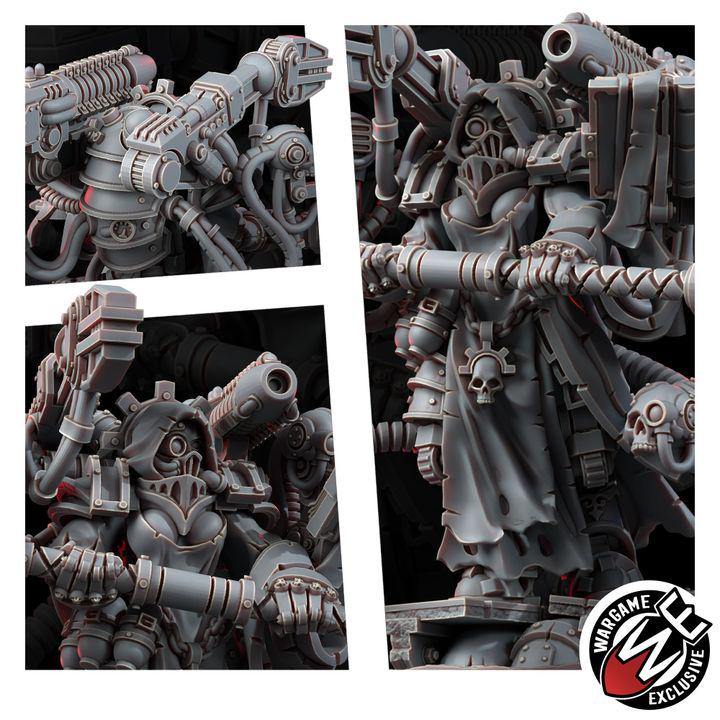 Mechanic Adept Dominator – Adeptus Mechanicus Proxy, Wargame Exclusive – 3D printed 16K resin miniature – photo 5 of 5