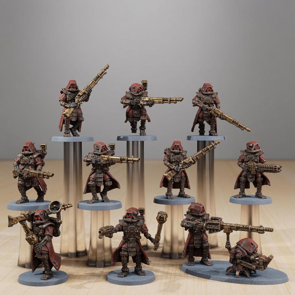 Scavenger Scouts Rebor – Adeptus Mechanicus Proxy