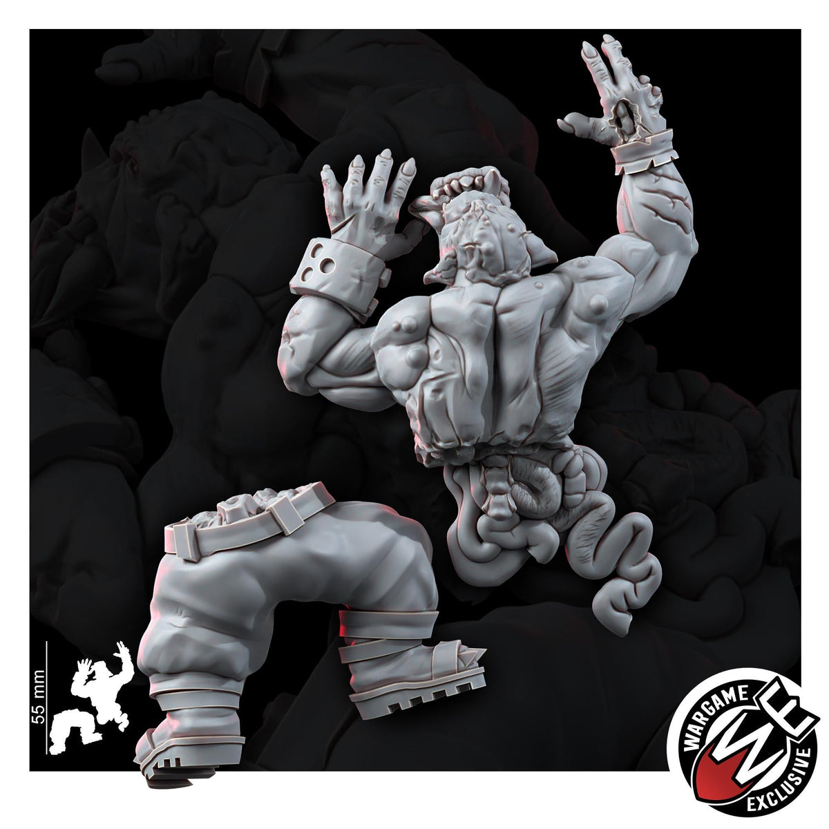 Ork Corpses Battlefield Set – Ork Proxy, Wargame Exclusive – 3D printed 16K resin miniature – photo 11 of 12