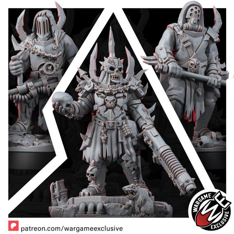 Chaos Renegades Resin Miniatures – Chaos Proxy, Wargame Exclusive – 3D printed 16K resin miniature – photo 5 of 5