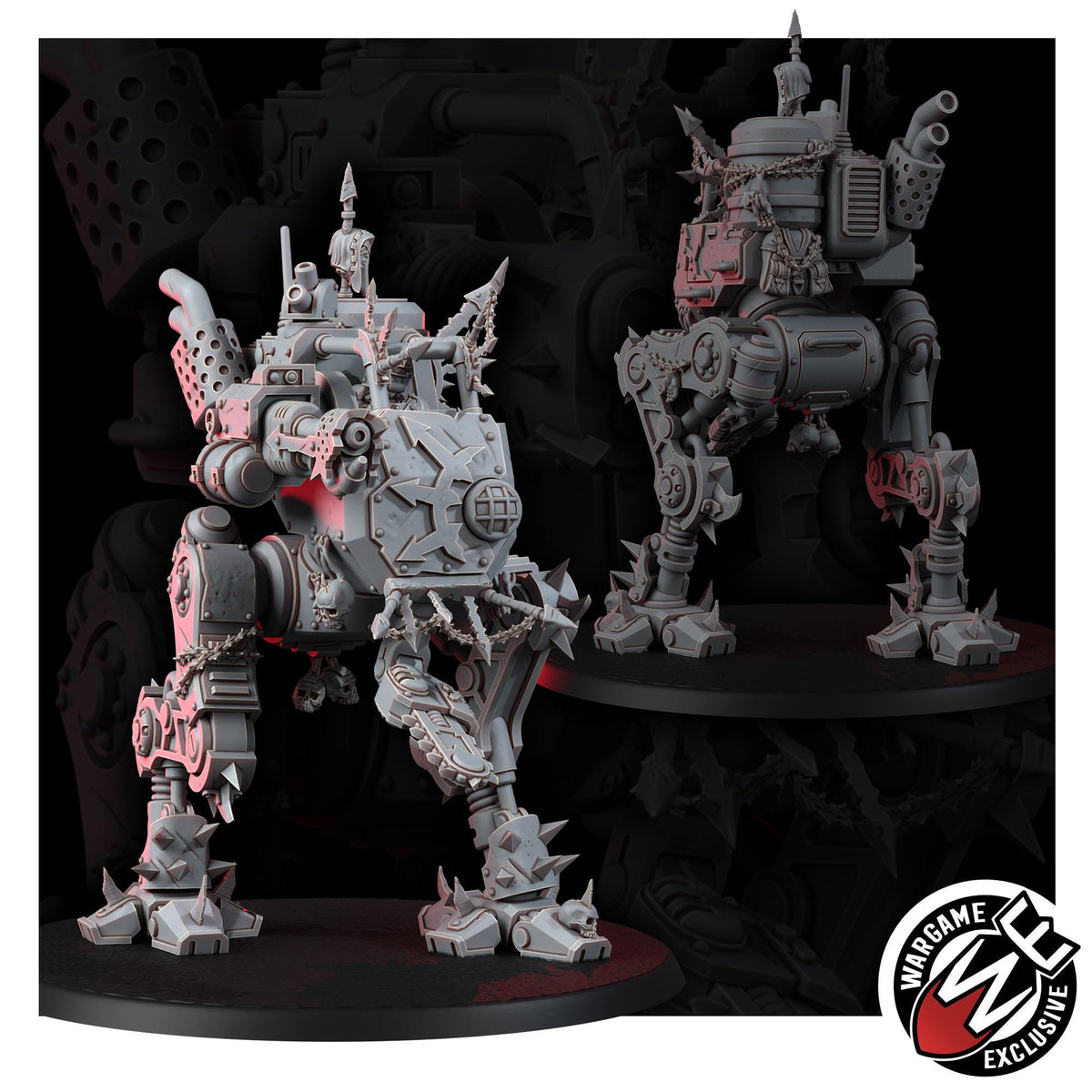 Chaos Renegades Of Pain Warden – Chaos Proxy, Wargame Exclusive – 3D printed 16K resin miniature – photo 5 of 8