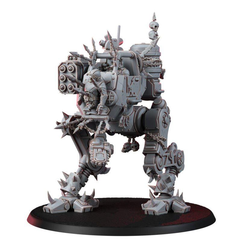 Chaos Renegades Of Pain Warden – Chaos Proxy, Wargame Exclusive – 3D printed 16K resin miniature – photo 3 of 8