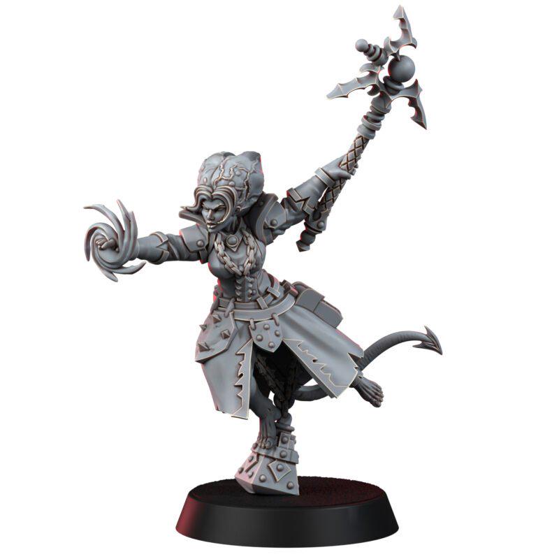 Chaos Renegades Of Pain Warped Psions – Chaos Proxy, Wargame Exclusive – 3D printed 16K resin miniature – photo 4 of 11