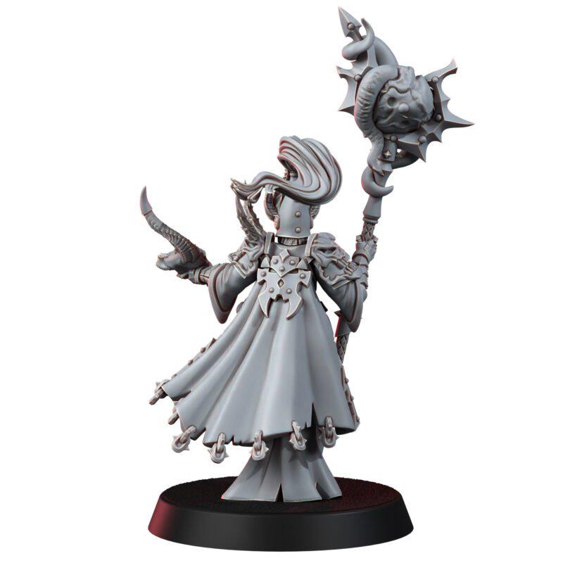 Chaos Renegades Of Pain Witch Coven – Chaos Proxy, Wargame Exclusive – 3D printed 16K resin miniature – photo 8 of 20