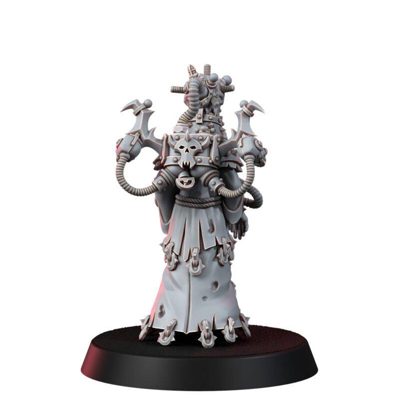 Chaos Renegades Of Pain Witch Coven – Chaos Proxy, Wargame Exclusive – 3D printed 16K resin miniature – photo 11 of 20