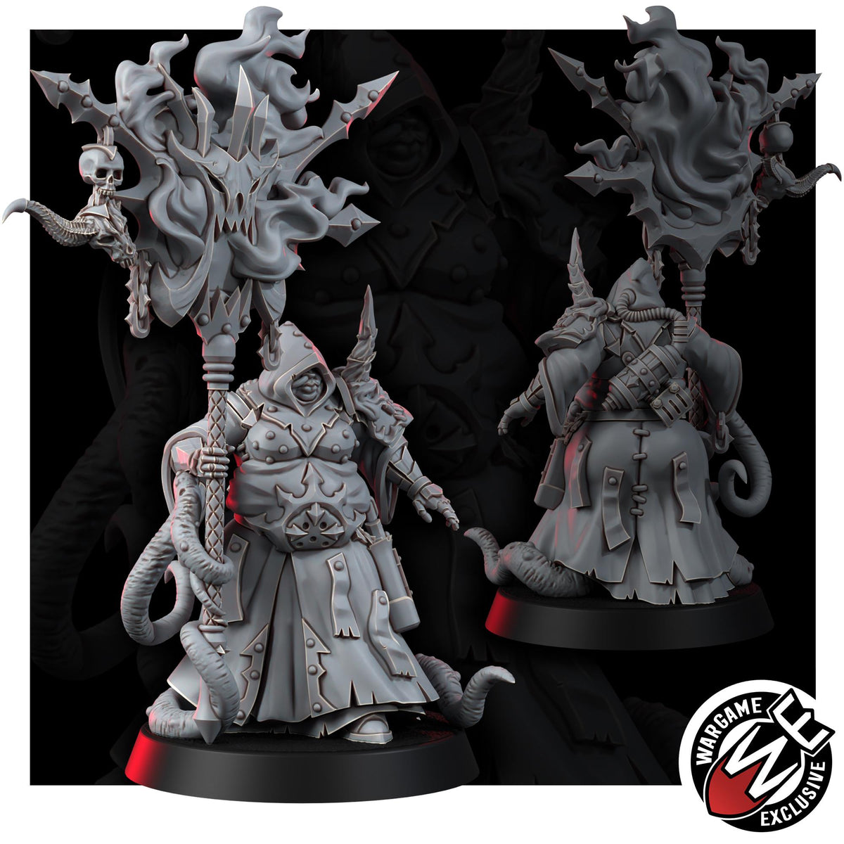 Chaos Renegades Of Pain Witch Coven – Chaos Proxy, Wargame Exclusive – 3D printed 16K resin miniature – photo 14 of 20