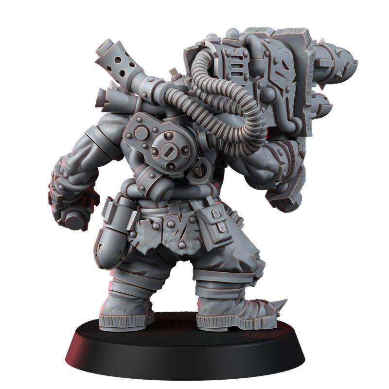 Ork Kan Krakkas T2 – Ork Proxy, Wargame Exclusive – 3D printed 16K resin miniature – photo 7 of 11